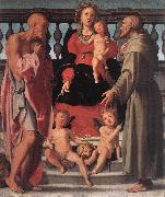 Pontormo, Jacopo Madonna and Child with Two Saints Spain oil painting artist